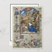 中世クリスマス出生バイザベッドフォードマスター シーズンカード (正面/裏面)