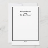 中世クリスマス出生バイザベッドフォードマスター シーズンカード (裏面)