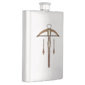 中世クロスボウ（ボルト付） フラスク (右)