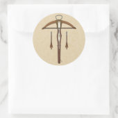 中世クロスボウ(ボルト付) ラウンドシール (バッグ)