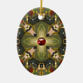 中世クロス セラミックオーナメント