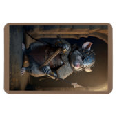 中世グラディエーターラット磁石 マグネット (横)