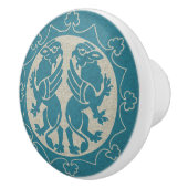 中世グリフィン セラミックノブ (右)