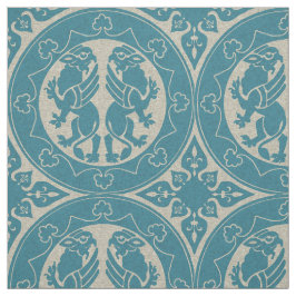 中世グリフィン ファブリック