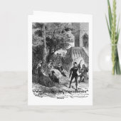 中世グリーティングカード カード (裏面)