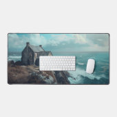中世コテージオンザクリフ デスクマット (キーボード&マウス)