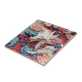 中世ゴシックファンタジードラゴンヘッド3D抽象芸術 タイル (側面)