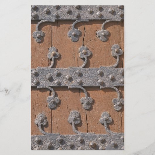 中世ゴシック様式の門 便箋 (正面)