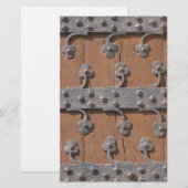 中世ゴシック様式の門 便箋 (正面/裏面)