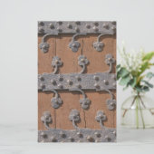 中世ゴシック様式の門 便箋 (スタンド正面)