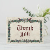 中世サンキューカード 招待状 (スタンド正面)