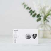 中世シーズビジネスカード 名刺 (スタンド正面)