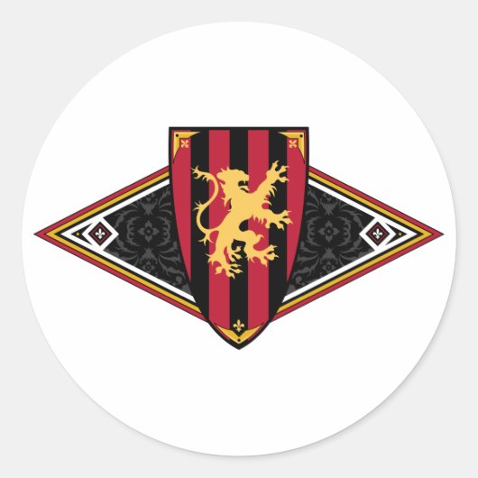 中世シールドシール ラウンドシール (正面)