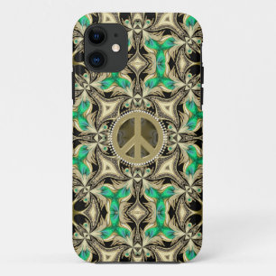 中世ジオメトリスチームパンクピースiPhone 5ケース iPhone 11 ケース