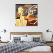 中世スクライブ勉強 キャンバスプリント (インサイチュ (寝室))