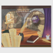 中世スクライブ勉強 ラッピングペーパー (フラット)