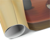 中世スクライブ勉強 ラッピングペーパー (ロールコーナー)