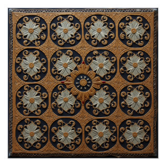 中世スタイルポスター ポスター