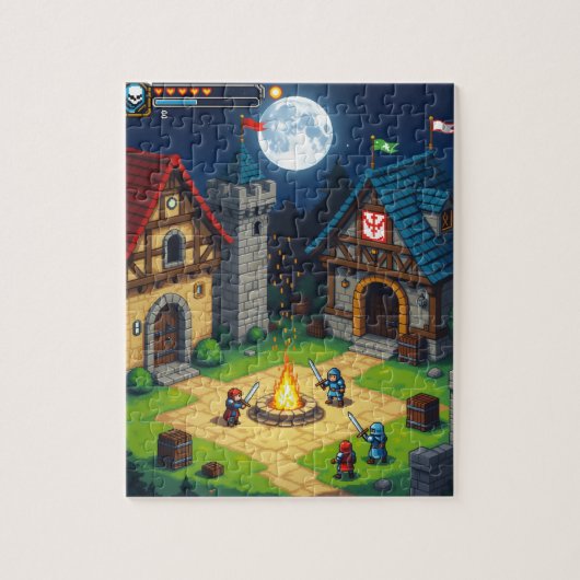 中世セット ジグソーパズル (縦)