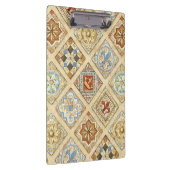 中世セラミックタイルクラウン（紋章の）フラ・ダ・リ クリップボード (右)