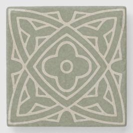 中世タイル ストーンコースター