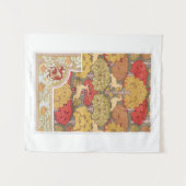 中世タペストリー動物パターン タペストリー (正面(横))