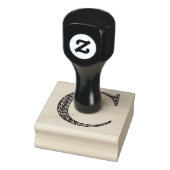 中世ダマスクモノグラム文字C ラバースタンプ (スタンプ)