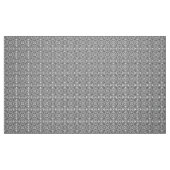 中世ダマスク織パターン、銀製灰色 ファブリック (ファットクウォーター)