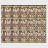 中世チェス遊の音楽 ラッピングペーパー (フラット)