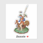 中世チキンライダービニールシール シール (シート)