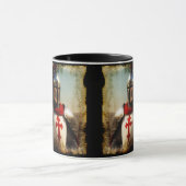 中世テンプラール騎士 マグカップ (中央)