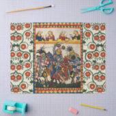 中世トーナメント，戦闘騎士，ダルシェル 薄葉紙 (クラフト)