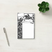 中世ドラゴンと騎士 ポストイット (オフィス)