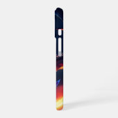 中世ドラゴンの戦い iPhone 16ケース (左側面)
