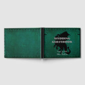 中世ドラゴンソードヴィンテージウェディングゲストブック ゲストブック (全面)