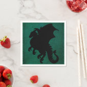 中世ドラゴンソードヴィンテージ スタンダードカクテルナプキン (インサイチュ)