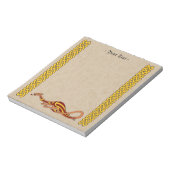 中世ドラゴンデザイン2015 ノートパッド (回転)