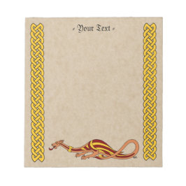 中世ドラゴンデザイン2015 ノートパッド