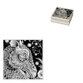 中世ドラゴンファンタジーゴムのスタンプ閉じる ラバースタンプ (押印)