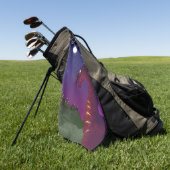 中世ドラゴン ゴルフタオル (グリーン)