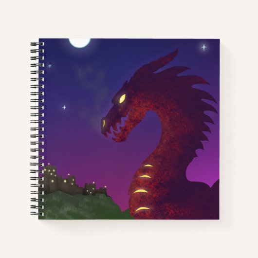中世ドラゴン ノートブック (正面)