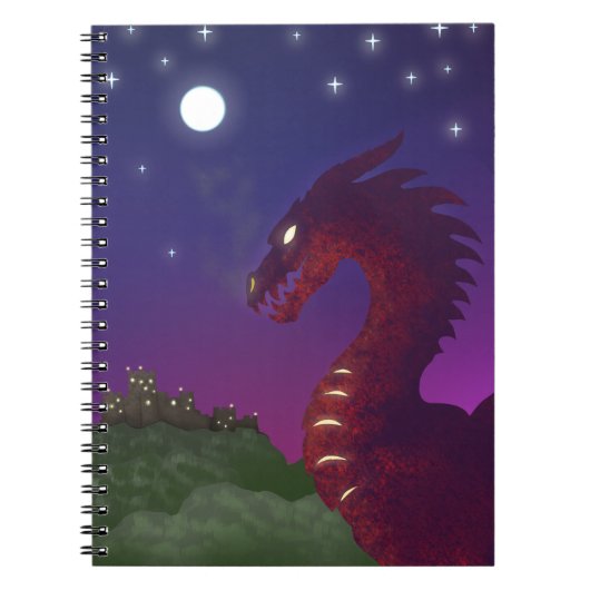 中世ドラゴン ノートブック (正面)