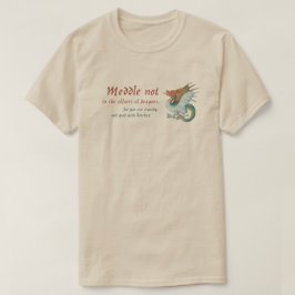 中世ドラゴン"メドルは…" Tシャツ