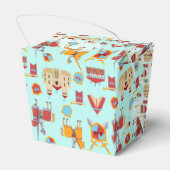 中世ナイツトーナメント誕生日パーティー フェイバーボックス (裏面サイド)