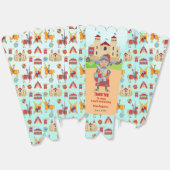 中世ナイツトーナメント誕生日パーティー フェイバーボックス (見開き)