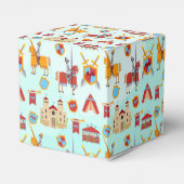 中世ナイツトーナメント誕生日パーティー フェイバーボックス (裏面サイド)