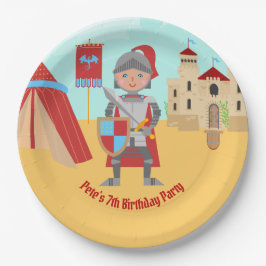中世ナイツトーナメント誕生日パーティー ペーパープレート