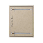 中世ノルマン刀 ノートパッド (回転)