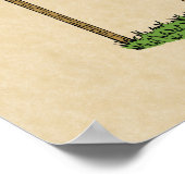 中世ノルマン騎士1066年頃 ポスター (角)