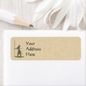 中世ノルマン騎士1066年頃 ラベル (インサイチュ)